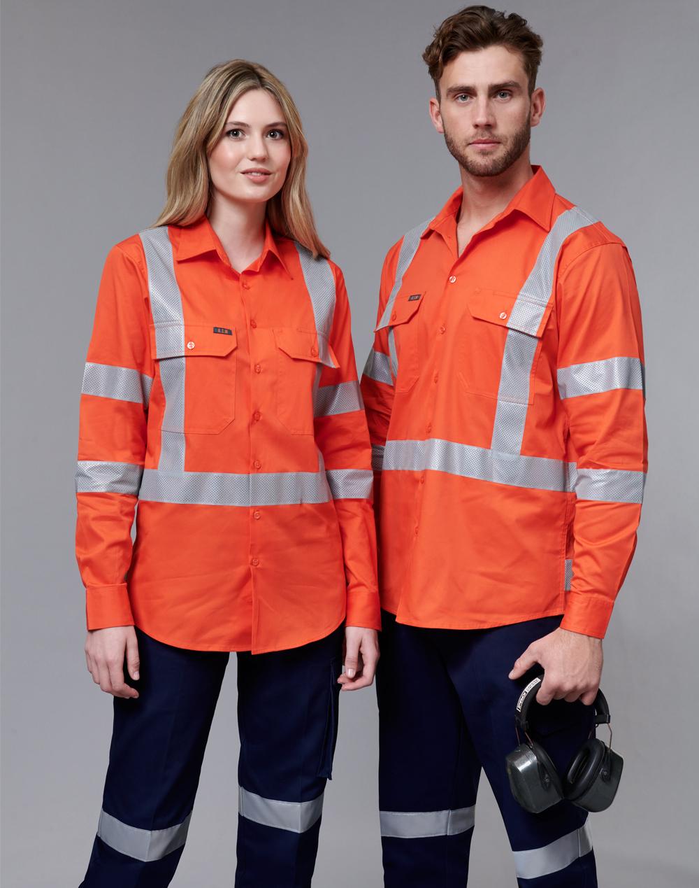 AIW SW66 NSW Rail Lightweight Safety Shirt