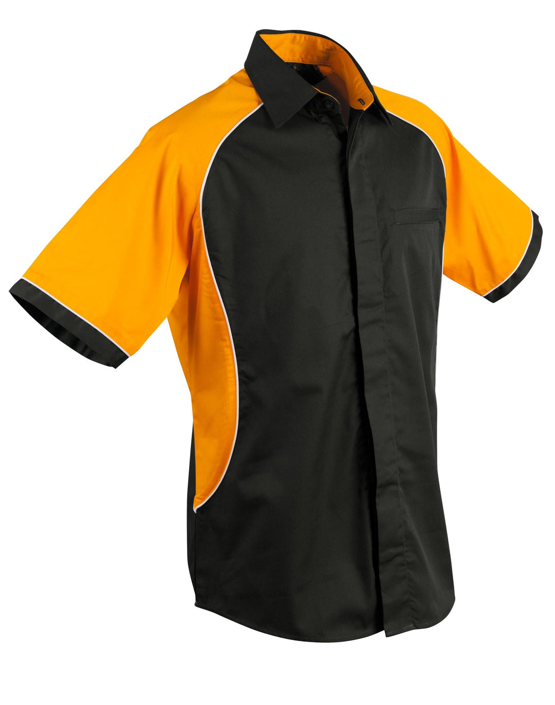 Benchmark BS15 Men's Arena Tri-Colour Contrast Shirt