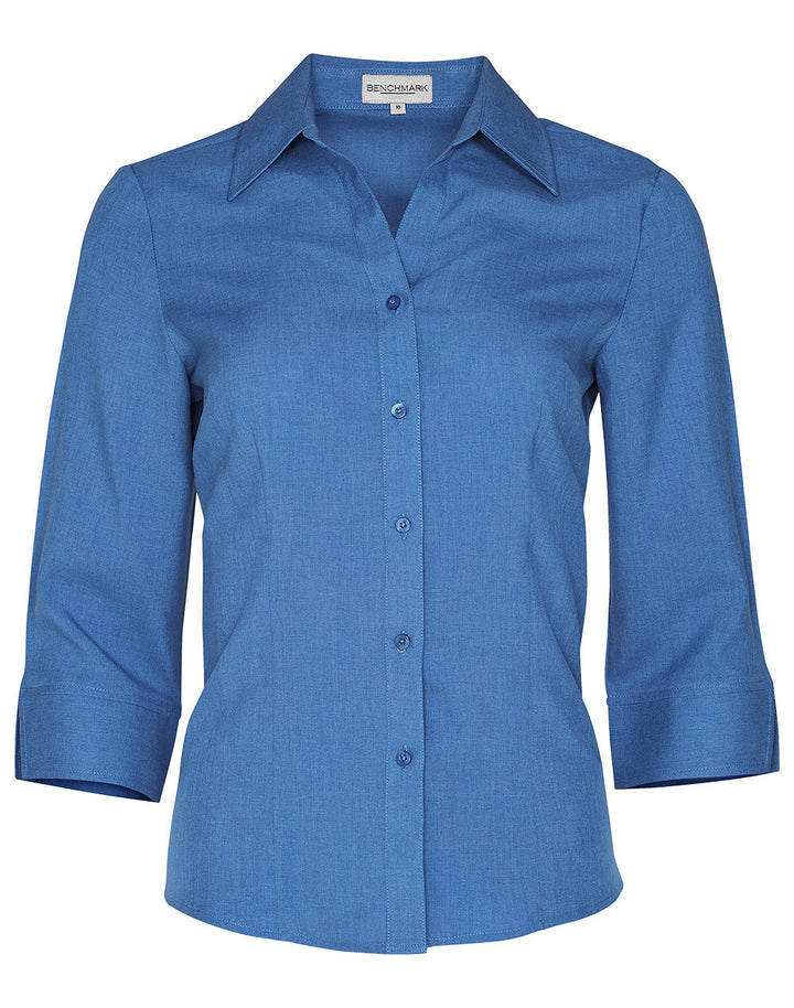 Benchmark M8600Q Women's CoolDry 3/4 Sleeve Shirt