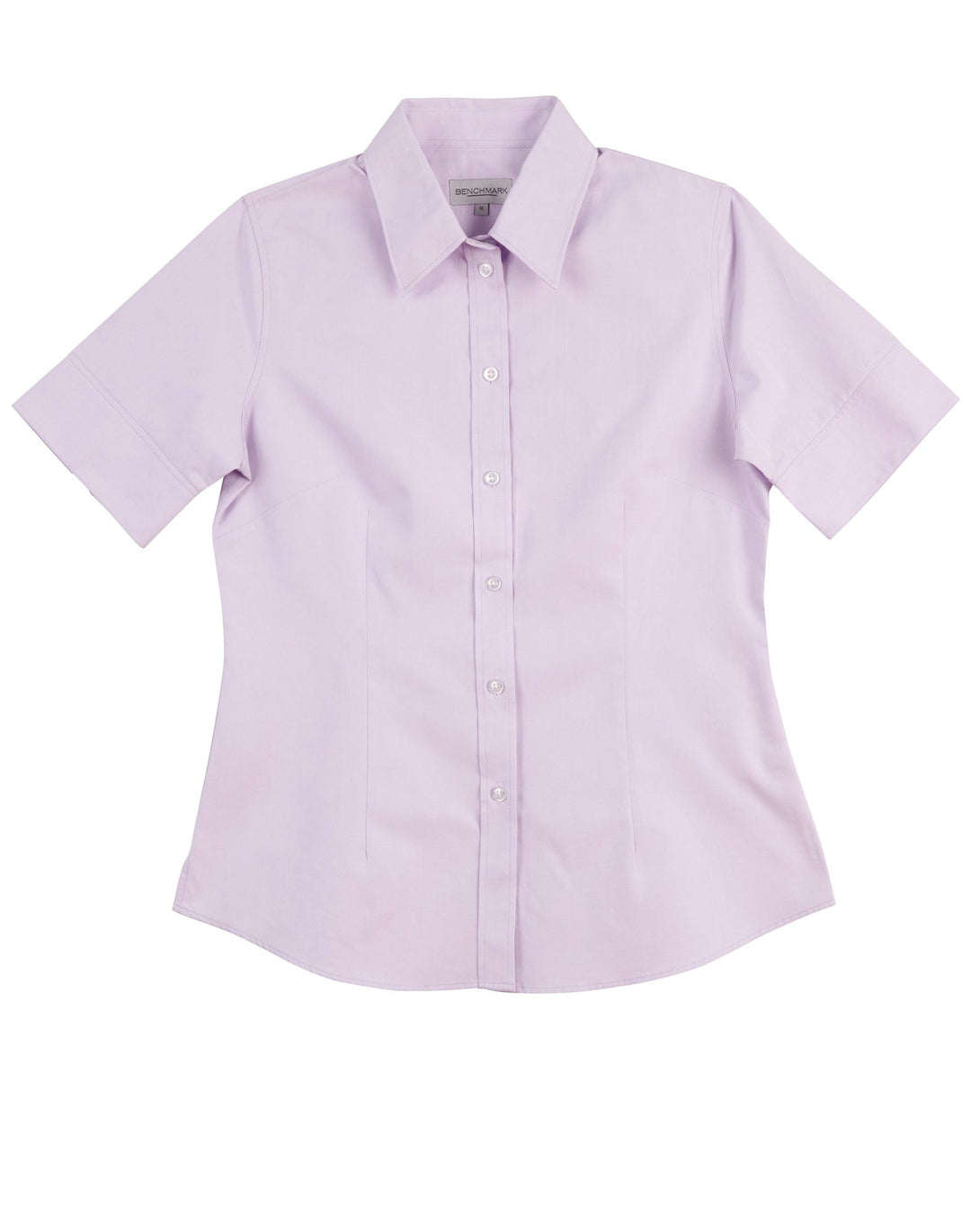Benchmark M8040S Women's CVC Oxford Short Sleeve Shirt