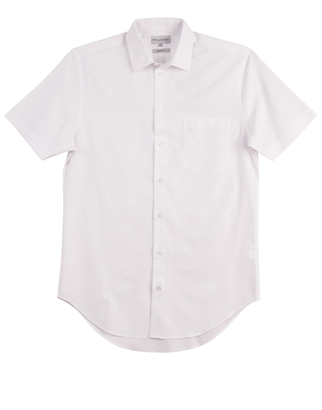 Benchmark M7040S Men's CVC Oxford Short Sleeve Shirt